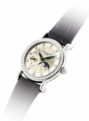 Patek Philippe Calatrava Certified Ladies Moonphase Diamonds